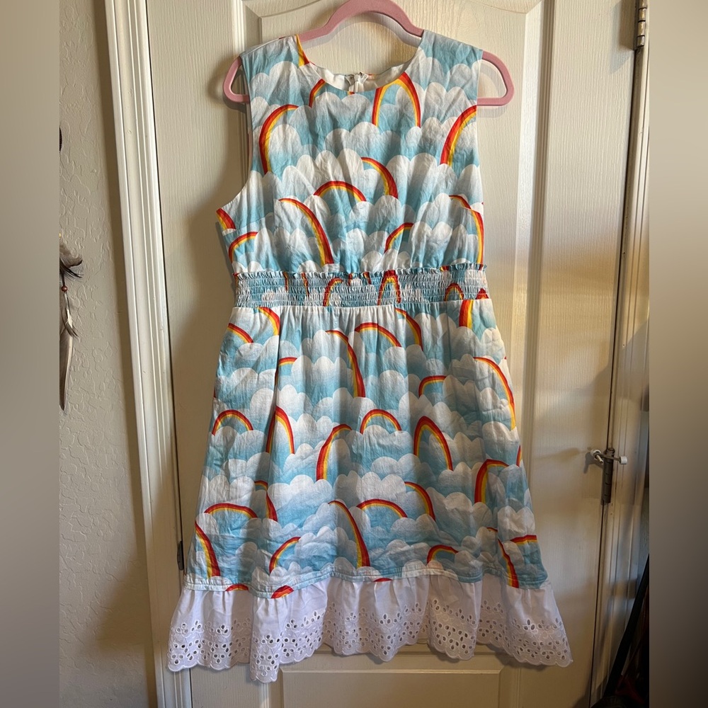 ModCloth Rainbow Clouds Dress